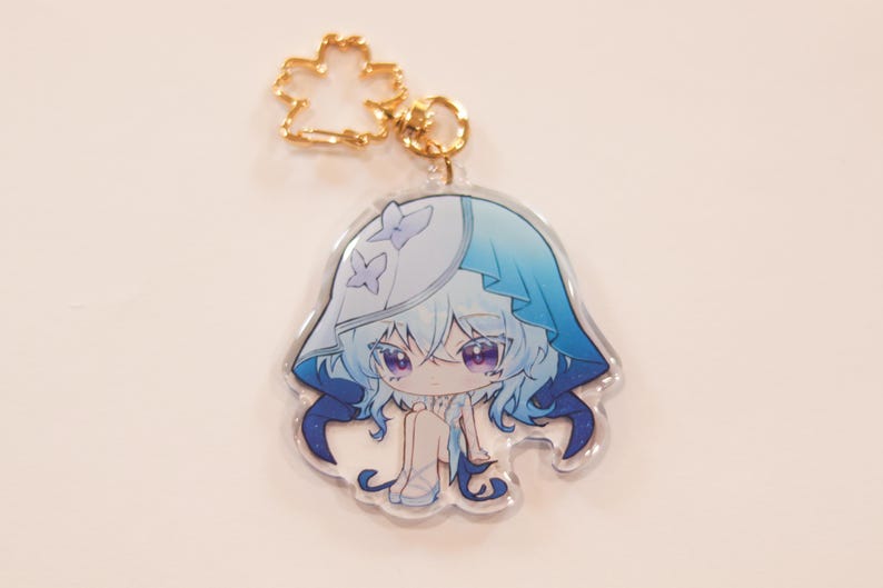 Shorekeeper Keychain Wuthering Waves WUWA Keychains | Phoebe, Shorekeeper, Carlotta, Changli ...