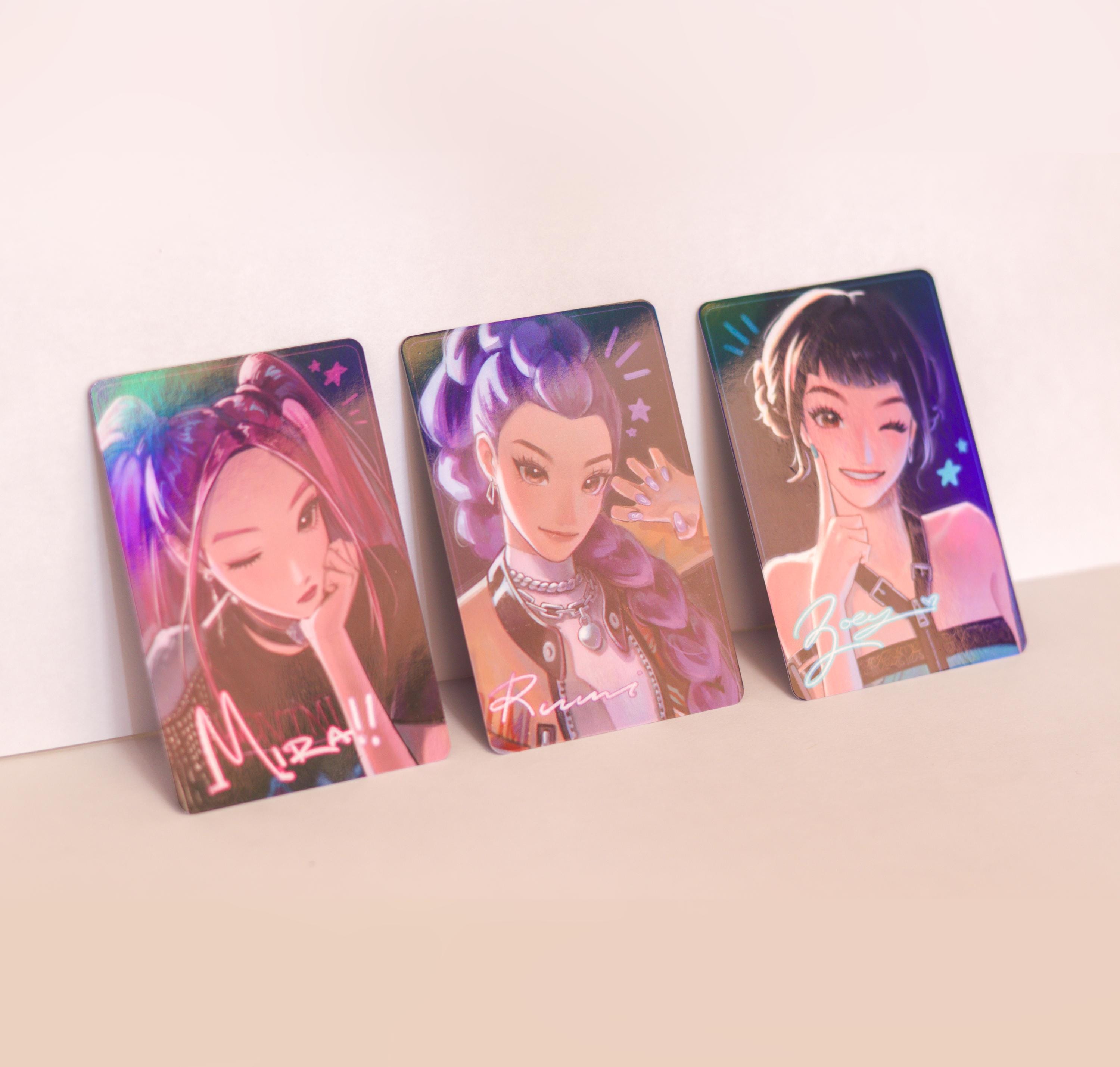 Gros lot de 30 cartes holographiques K-Pop Démon Hunter Huntrix Saja boy - Jeux & Jouets Gros lot de 30 cartes holographiques K-Pop Démon Hunter Huntrix Saja boy - Jeux & Jouets