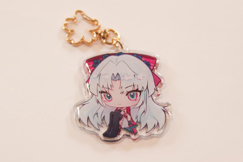 Shorekeeper Keychain Wuthering Waves WUWA Keychains | Phoebe, Shorekeeper, Carlotta, Changli ...