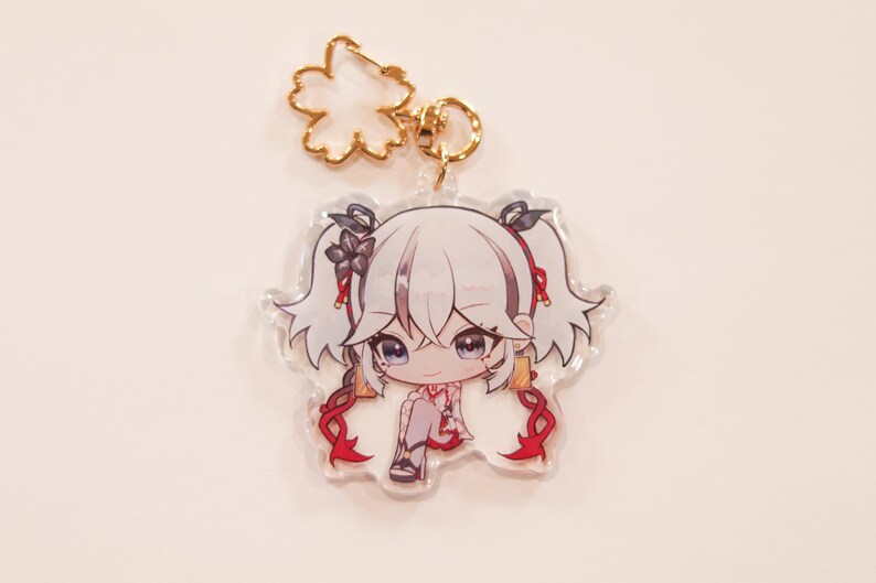Shorekeeper Keychain Wuthering Waves WUWA Keychains | Phoebe, Shorekeeper, Carlotta, Changli ...