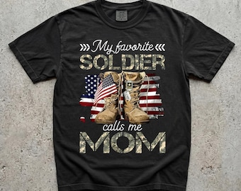 Mijn favoriete soldaat noemt me moeder PNG, patriottische militaire moeder sublimatie digitale download