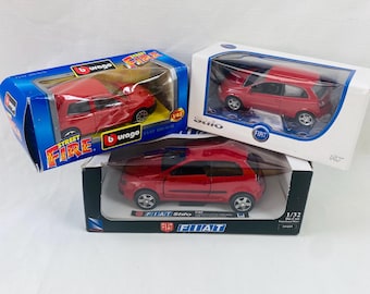 Fiat Stilo and Bravo Scale Collectible Cars