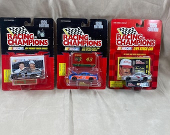 NASCAR Set of 3 Racing Champions-2 Stock Cars and Premier Truck Replica