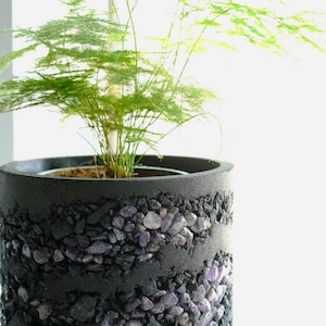 Gemstone Planter Amethyst
