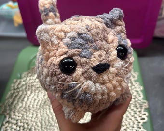 Loaf Cat Crochet Plush