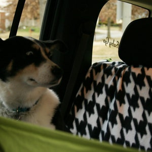 Dog Car Seat Cover Tutorial PDF Download DIY Sewing Tutorial Pattern 画像 3