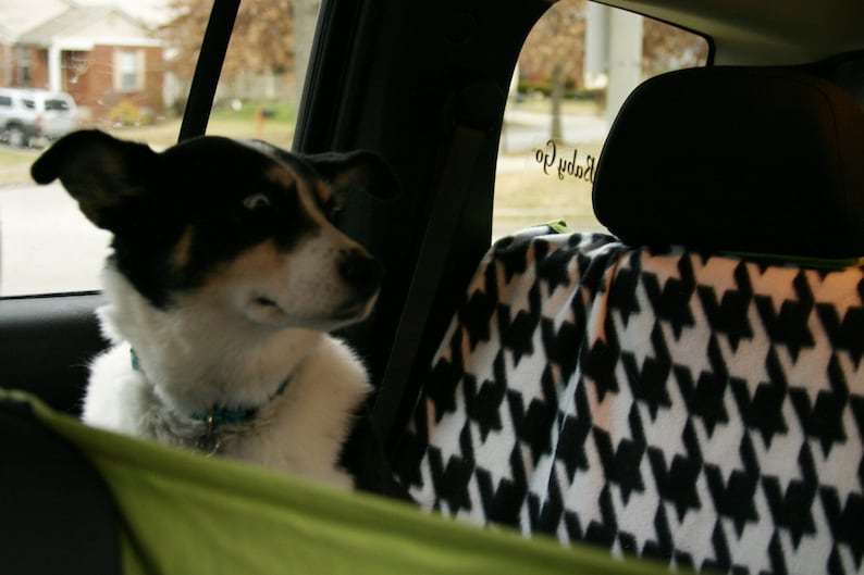 Dog Car Seat Cover Tutorial PDF Download DIY Sewing Tutorial Pattern image 3