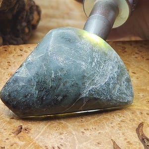 Washington Jade "Adze" Multi-tone Green Cabochon