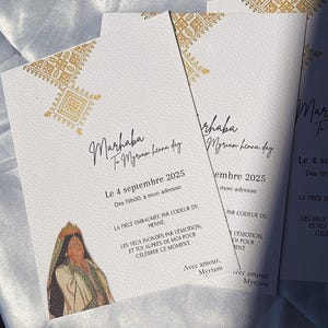 Carte personnalisée, pour Fête Henna Cadeaux Invités, henna gift, bridal shower, bridetobe, Carte Bienvenue Henna EVJF Mariage, baptême