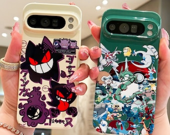 Funda de teléfono con diseño de Geng Anime para iPhone 17, 16, 15, 14, 13, 12 Pro Max, Samsung S25, S23 FE, S22 Plus, S24 Ultra, A56, Google Pixel 7, 8, 9, 10 Pro XL