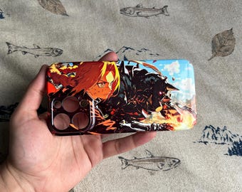 Cute Anime Manga Phone Case for iPhone 16 E 15 14 13 12 Pro Max  Samsung S23 S24 FE S21 S22 Plus S25 Ultra A55 Google Pixel 7 8 9 Pro Cases