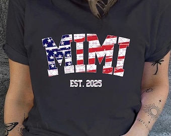 Mimi est 2025 PNG, conception de chemise du drapeau des Etats-Unis du 4 juillet, sublimation patriotique de Mimi, clipart du jour de l'indépendance, maman png, 4 juillet png thumbnail