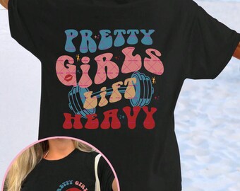 Pretty girls lift heavy Png Svg, Muscle Png, Dumbell Png, Custom order,Fitness muscle png, Fitness for women Svg, Gym Motivation workout Svg