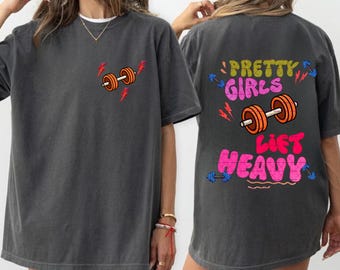 Pretty girls lift heavy Png Svg, Muscle Png, Fitness for women Svg, Muscle Mommy Fitness muscle png, Gym Motivation workout Svg, Dumbell Png
