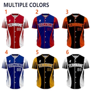 Custom Baseball Jersey | Bulk Custom Team Jerseys | Group Discounts | Free Design Help | Youth & Adult Sizes | Custom Los Angeles Jersey