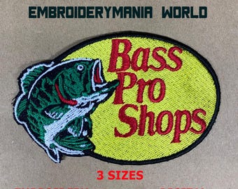 Bass Pro Shops  – Instant Download Embroidery Design