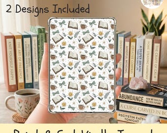 Printable Kindle Inserts for Clear Case Cozy Book Lover Design Instant Download for E-Reader Covers Kindle Case Inserts (PDF Download)