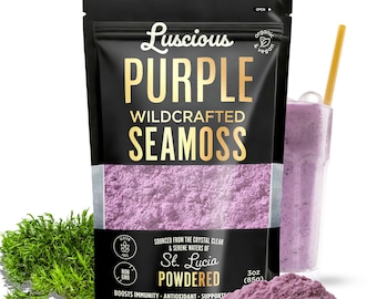 Musgo marino morado en polvo - Silvestre de Santa Lucía, 3 onzas