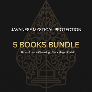 Javanese Mystical Protection Collection 5 Books Bundle | Home Cleansing Black Magic