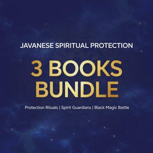 Javanese Spiritual Protection 3 Books Bundle | Protection Rituals, Spirit Guardians, Black Magic Battle Case Files