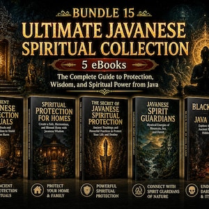 Bundle 15 : Ultimate Javanese Spiritual Collection ( 5 eBooks )
