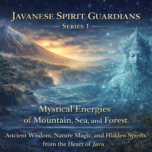 Guardianes espirituales javaneses: Energías místicas de la montaña, el mar y el bosque (Serie 1)