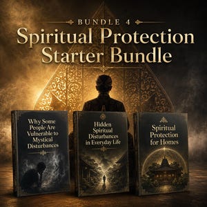 BUNDLE 4 : Spiritual Protection Bundle | Home Protection, Negative Energy & Mystical Disturbances | PDF eBooks