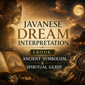 Dream Interpretation Book | Dream Dictionary A-Z | Spiritual Meaning of Dreams, Symbols, Ancestors Messages & Javanese Mystic Guide