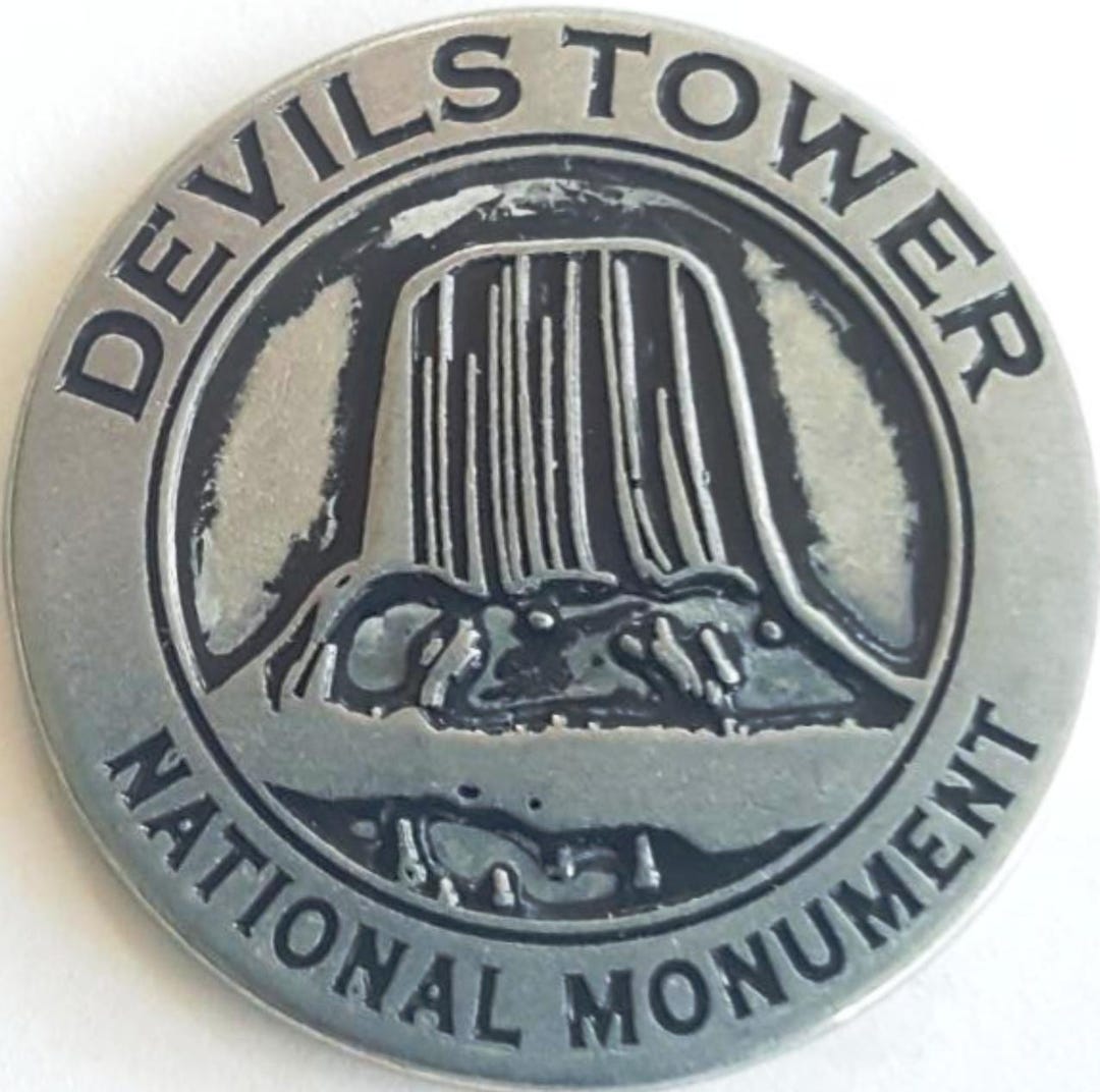 Devils Tower NM Park Token - Etsy