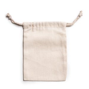 Sacs en toile de coton biologique à double cordon de 20 pouces (8 x 10 po.) | Paquet de 1, 25, 50, 100, 200, 500 | Sacs écologiques et respirants
