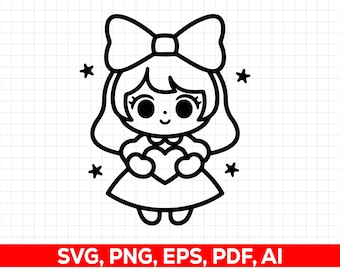 Kokette SVG, PNG: Ermächtigung der weiblichen Silhouette (Digitaler Download)