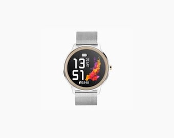 Silver Smartwatch for Women, Fitness and Health Tracker