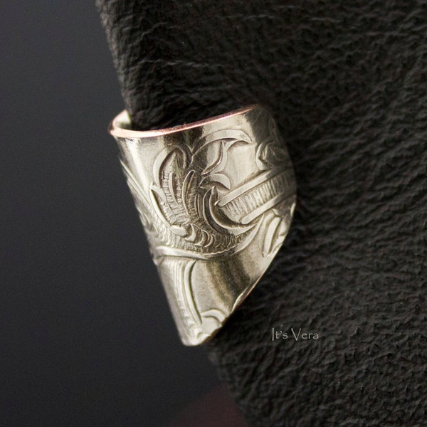 Manchette d'oreille unique,simple détaillée l'argent,cuivre et manchette d'oreille en argent,petite boucle d'oreille à la main