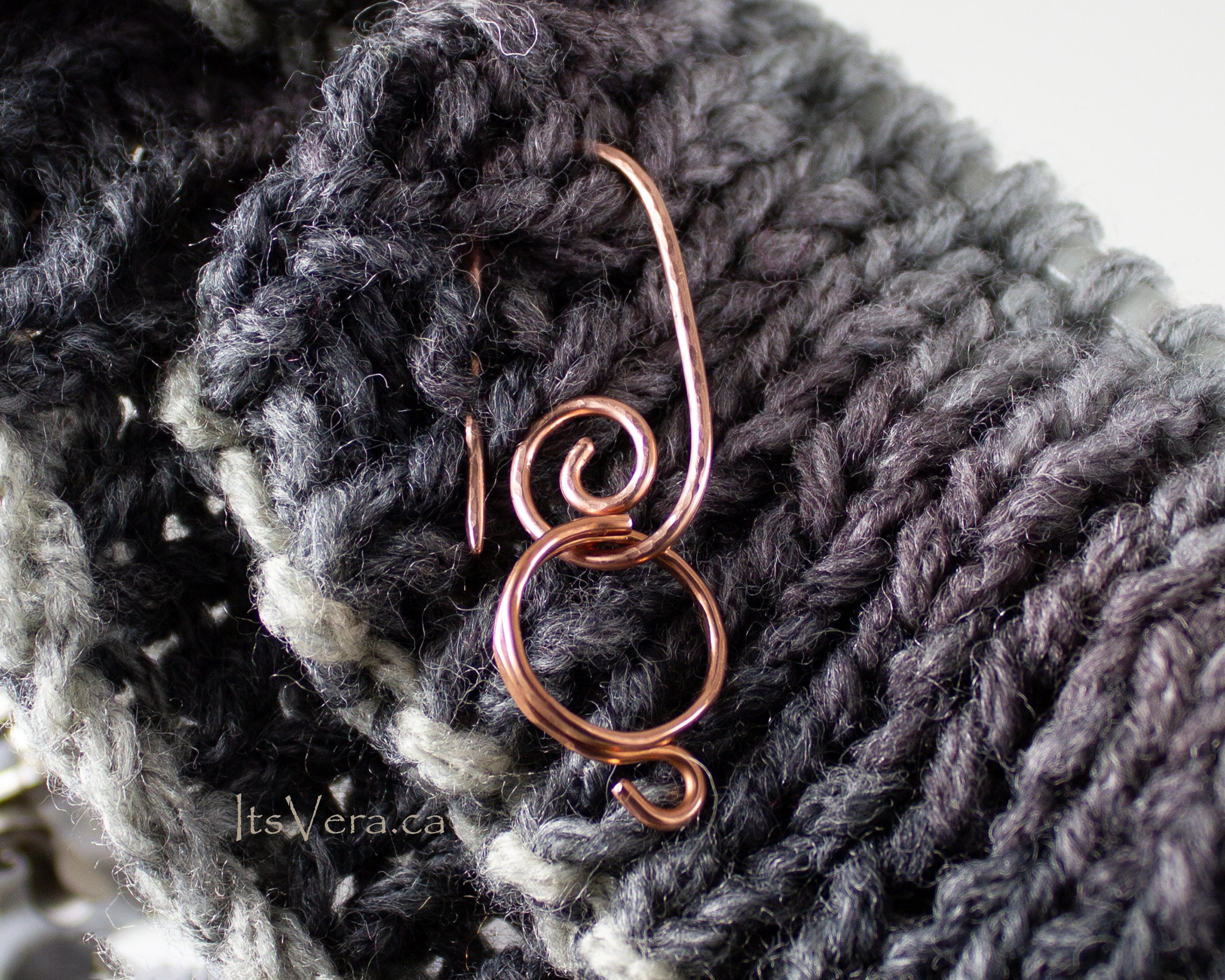 Original Custom 1 Loop Crochet Rings, Bespoke Yarn Rings, Crochet Tools,  Crochet Accessories, Stranding Rings, Yarn Guide Ring, Knitting 