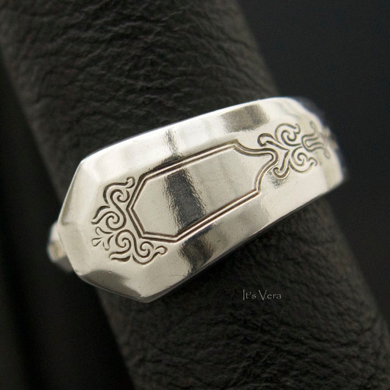 Spoon Jewelry Spoon Rings Silver Rings Spoon Ring Teaspoon Etsy