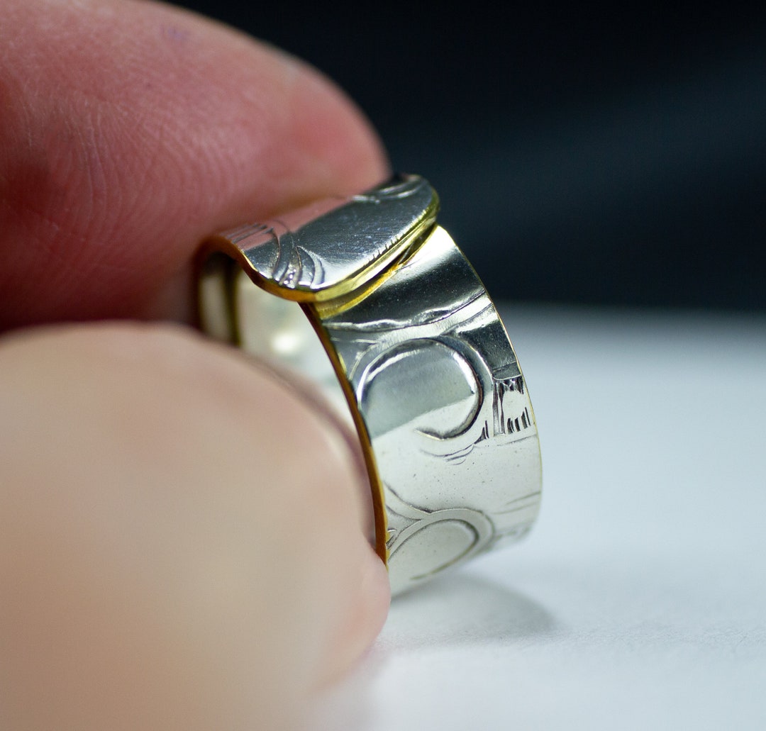 One off Ring by Itsvera, Note the Beautiful Antique Design on Ring ...