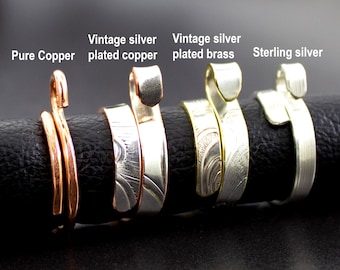 Original Custom Made ItsVera Tension Ring, Yarn Guide for Knitting & Crochet, consistent stitches, less finger fatigue