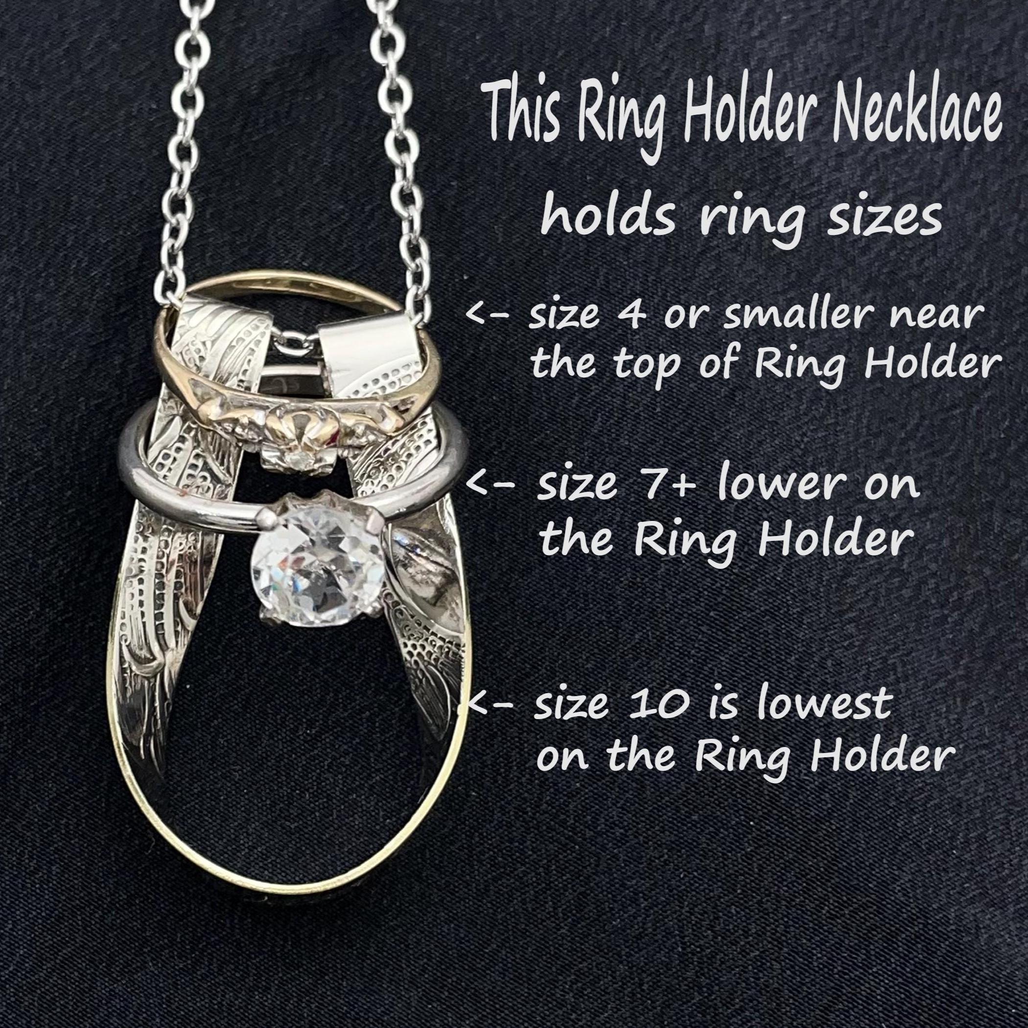 Pixie Wing Male Ring Holder Men's Ring Holder Necklace For Women