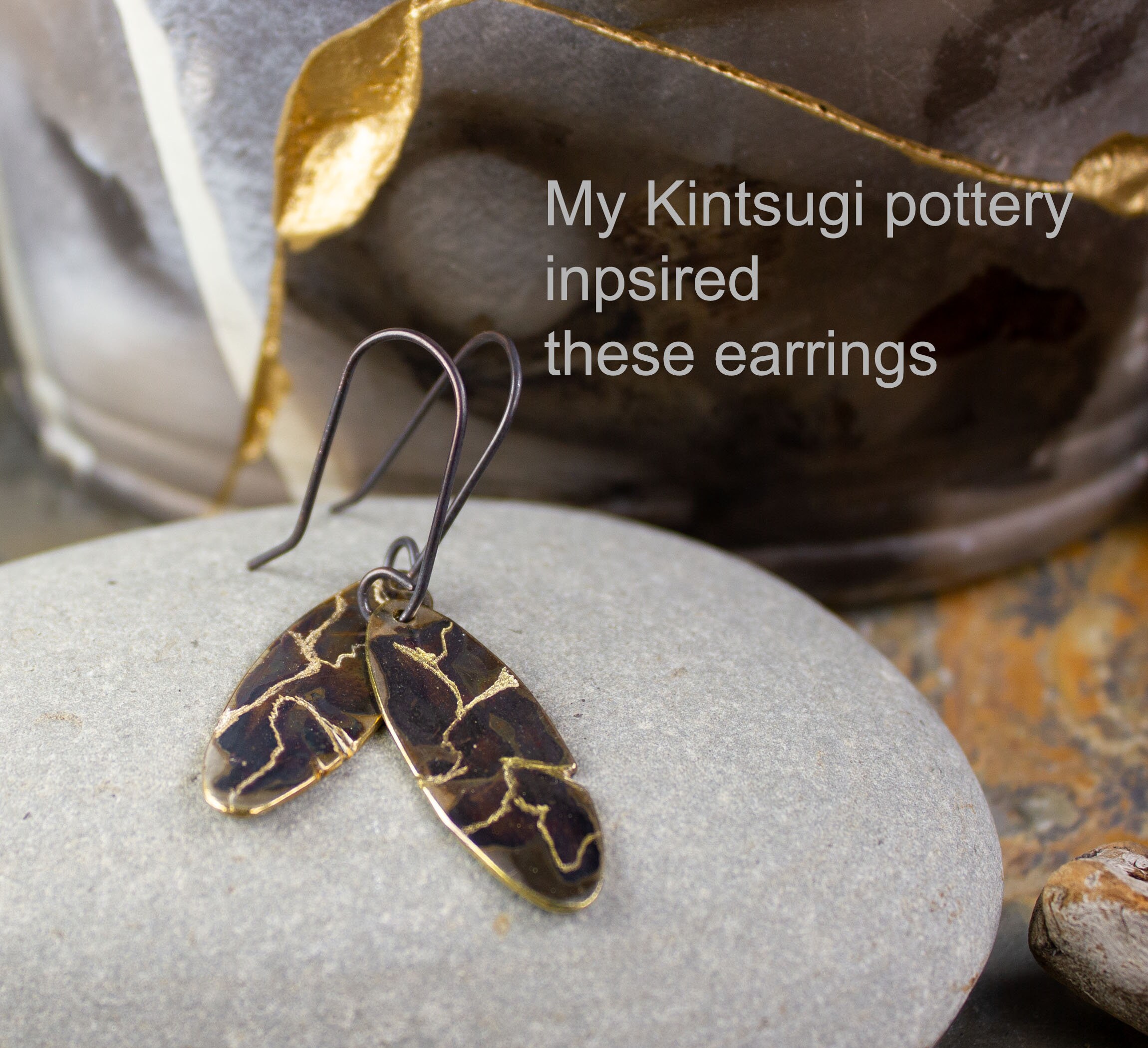 Kintsugi Repair Kit Ремонт собственной керамики с помощью золотого клея 