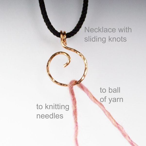 Knitting necklaces, crochet necklace,  Portuguese knitting necklace, knitting rings, crochet rings, better tension, more even stitches