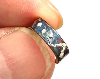 Is this your ear cuff ? RAKU inspired non piercing handmade from vintage silver signed by Vera