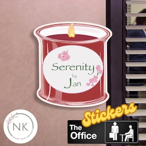 Phylis van The Office-sticker | Perfect cadeau voor kantoorfans | Stickers tv-serie - Ryan Howard's pesto