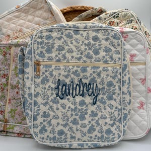 Personalized Bible Bag, Embroidered Bible Cover, Monogrammed Book Case, Faith Based Gift, Bible Study Bag