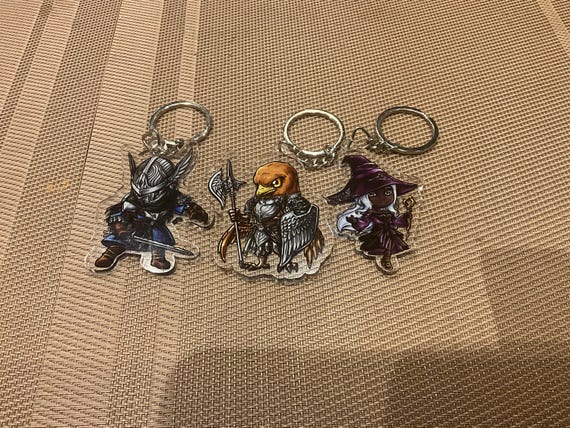 Elden Ring Nightreign Acrylic Keychains, Wylder, Guardian, Recluse