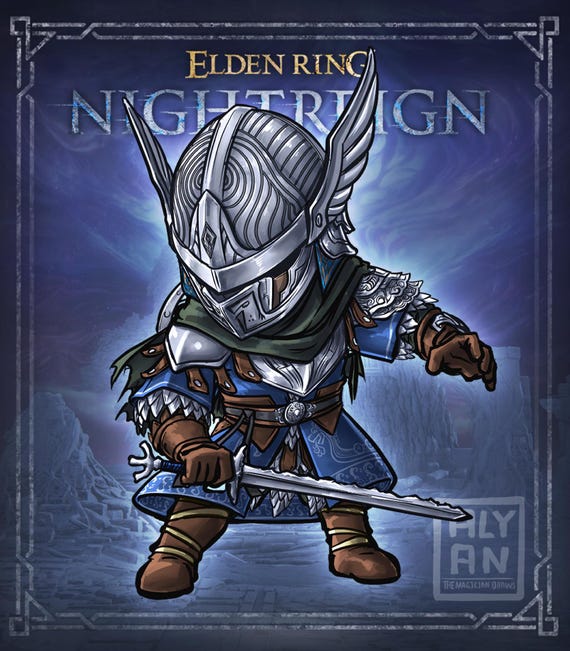 Elden Ring Nightreign Acrylic Keychains, Wylder, Guardian, Recluse