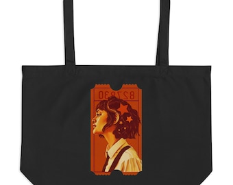 Large Cotton-Organic Art Tote Bag