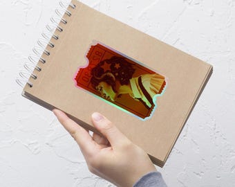 Holographic Portrait Sticker