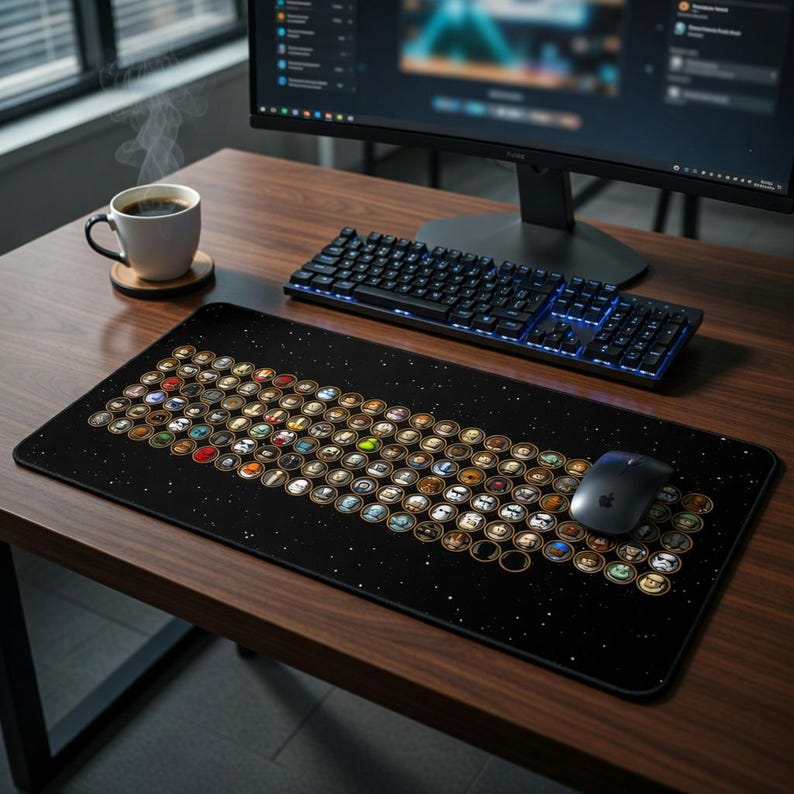 Lego Star Wars Desk Mat Gaming Mousepad image 1