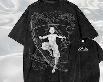 Vintage Washed Tshirt| Retro Character Graphic