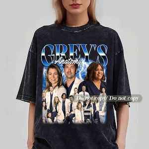 Limited Greys Anatomy Vintage T-Shirt, Gift For Woman and Man Unisex Shirt